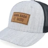 Trucker | Kids-Kiddo Cap Kids Bara Bada Bastu Engraved Heather Grey/Black Trucker -