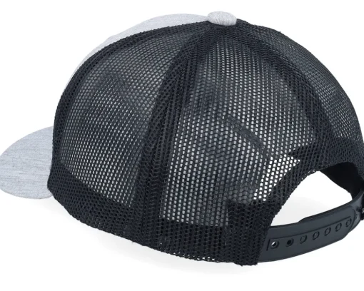 Trucker | Kids-Kiddo Cap Kids Bara Bada Bastu Engraved Heather Grey/Black Trucker -