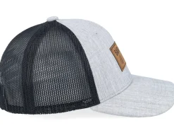 Trucker | Kids-Kiddo Cap Kids Bara Bada Bastu Engraved Heather Grey/Black Trucker -