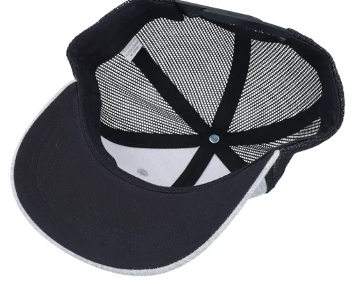 Trucker | Kids-Kiddo Cap Kids Bara Bada Bastu Engraved Heather Grey/Black Trucker -