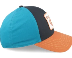 Kids-Djinns Kids Basic Cap Food Croissant Black Adjustable -