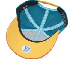 Kids-Djinns Kids Basic Cap Food Croissant Black Adjustable -