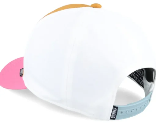 Sale Djinns Kids Basic Cap Food Gelato Brown/Rose Adjustable -