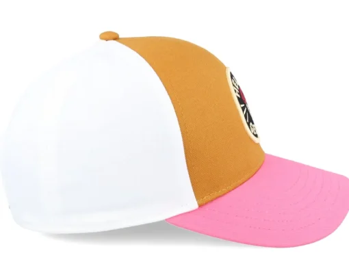 Sale Djinns Kids Basic Cap Food Gelato Brown/Rose Adjustable -