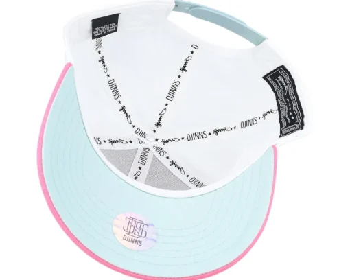 Sale Djinns Kids Basic Cap Food Gelato Brown/Rose Adjustable -
