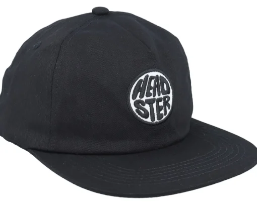 Snapback-Headster Kids Beachy Black Snapback -