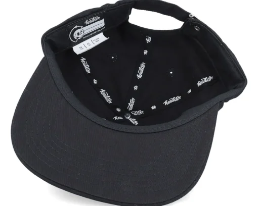 Snapback-Headster Kids Beachy Black Snapback -