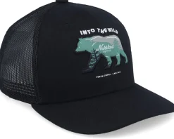 Online SQRTN Kids Bear Cap Black Trucker -
