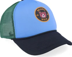 Clearance Headster Kids Bearly Wild Hat Iguana Green Trucker -
