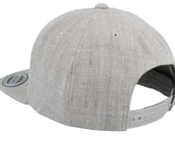 Kids-Kiddo Cap Kids Best Old English 3d Heather Snapback - Grey