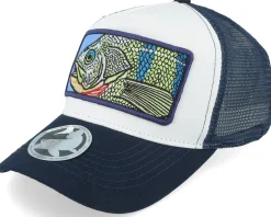 Discount Skillfish Kids Big Giant Perch French Navy/White Trucker -