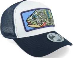 Discount Skillfish Kids Big Giant Perch French Navy/White Trucker -
