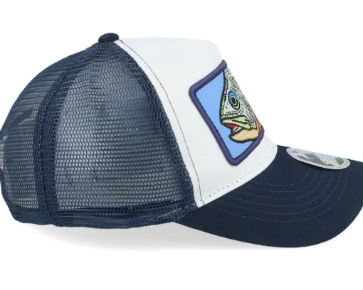 Discount Skillfish Kids Big Giant Perch French Navy/White Trucker -