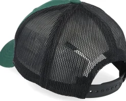 Kids-Kiddo Cap Kids Big Tractor Grey Patch Green/Black Trucker -