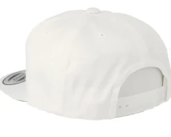 Kids-Kiddo Cap Kids Big Tractor White Snapback -