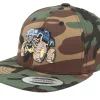 Best Kiddo Cap Kids Big Wheels Monster Truck Camo Snapback -