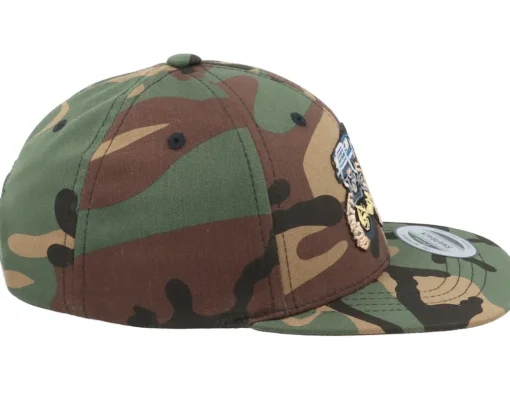 Best Kiddo Cap Kids Big Wheels Monster Truck Camo Snapback -