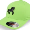 Flexfit | Kids-Kiddo Cap Kids Black Horse Apple Flexfit - Green