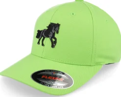 Flexfit | Kids-Kiddo Cap Kids Black Horse Apple Flexfit - Green