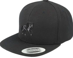 Snapback-Kiddo Cap Kids Horse Snapback - Black