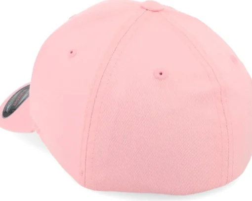 Hot Kiddo Cap Kids Black Horse Wooly Combed Flexfit - Pink