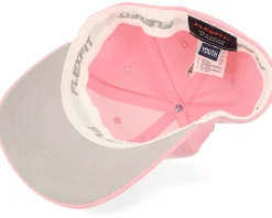 Hot Kiddo Cap Kids Black Horse Wooly Combed Flexfit - Pink