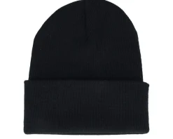 Cuff Beanies-Beechfield Kids Junior Cuff - Black