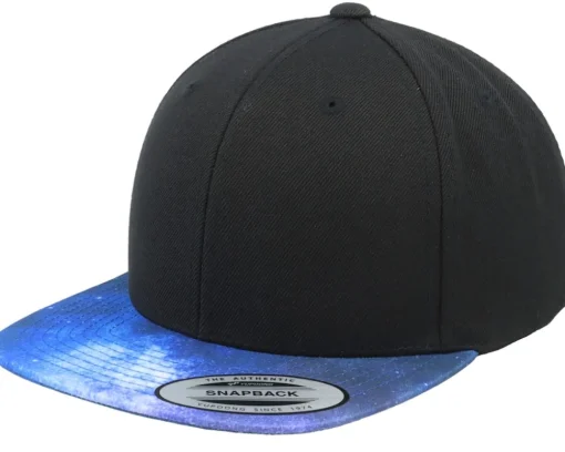 Outlet Yupoong Kids /Space Snapback - Black