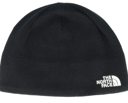 Traditional Beanies | Kids-The North Face Kids Bones Recycled Black Beanie -