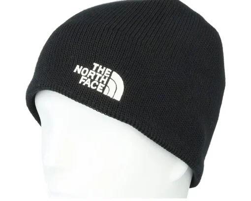 Traditional Beanies | Kids-The North Face Kids Bones Recycled Black Beanie -