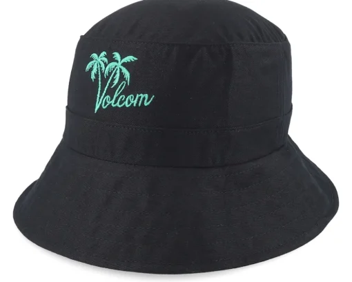 Kids-Volcom Kids Boonie Black Bucket -