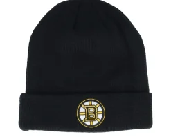 Cuff Beanies-Outerstuff Kids Boston Bruins Knit Beanie Cuff - Black