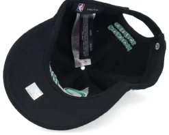 Dad Cap-Outerstuff Kids Boston Celtics Retro Wooly Black Dad Cap -