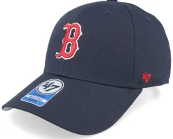 Kids-47 Brand Kids Boston Red Sox Raised Basic Mvp Navy Adjustable -