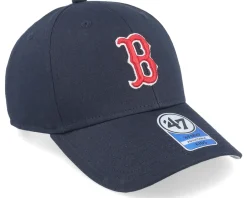 Kids-47 Brand Kids Boston Red Sox Raised Basic Mvp Navy Adjustable -