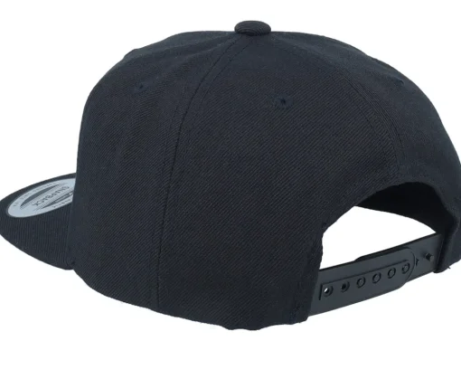 Snapback | Kids-Kiddo Cap Kids Brachiosaurus Skeleton Patch Black Snapback -