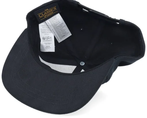 Snapback | Kids-Kiddo Cap Kids Brachiosaurus Skeleton Patch Black Snapback -