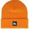 Hot Quiksilver Kids Brigade Youth Beanie Pepper Cuff - Orange