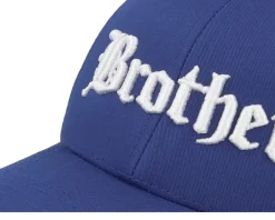 Fashion Kiddo Cap Kids Brother Old English 3d Adjustable - Blue