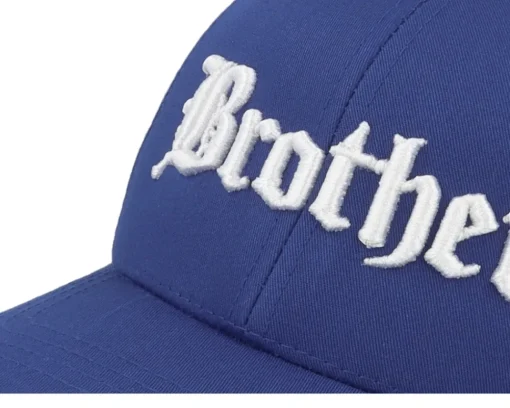 Fashion Kiddo Cap Kids Brother Old English 3d Adjustable - Blue