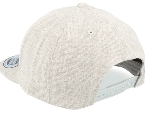 Kids-Kiddo Cap Kids Brown Horse Heather Grey Snapback -
