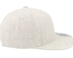 Kids-Kiddo Cap Kids Brown Horse Heather Grey Snapback -
