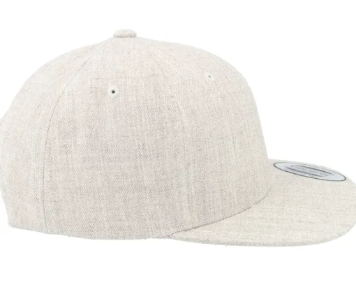 Kids-Kiddo Cap Kids Brown Horse Heather Grey Snapback -