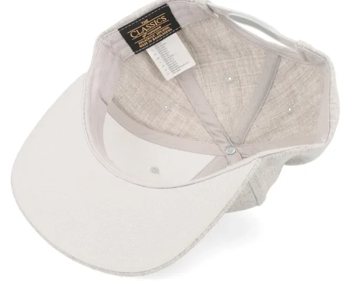 Kids-Kiddo Cap Kids Brown Horse Heather Grey Snapback -