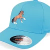 Flexfit | Kids-Kiddo Cap Kids Brown Horse Ocean Blue Flexfit -