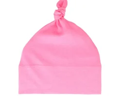 Traditional Beanies-Babybugz Kids Bubble Gum Baby One-knot Beanie - Pink