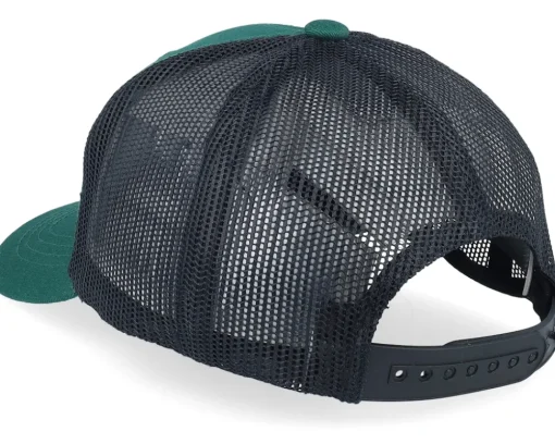 Kids-Kiddo Cap Kids Bulldozer Patch /Black Trucker - Green