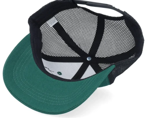 Kids-Kiddo Cap Kids Bulldozer Patch /Black Trucker - Green