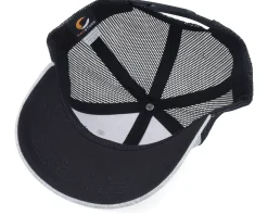 Clearance Kiddo Cap Kids Bulldozer Patch Heather /Black Trucker - Grey