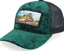 Kids-Calza Pennello Kids Bulldozer Velvet Green/Black Trucker -